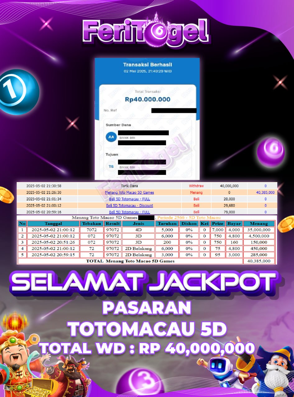 BUKTI JP FERITOGEL 02 MEI 2025