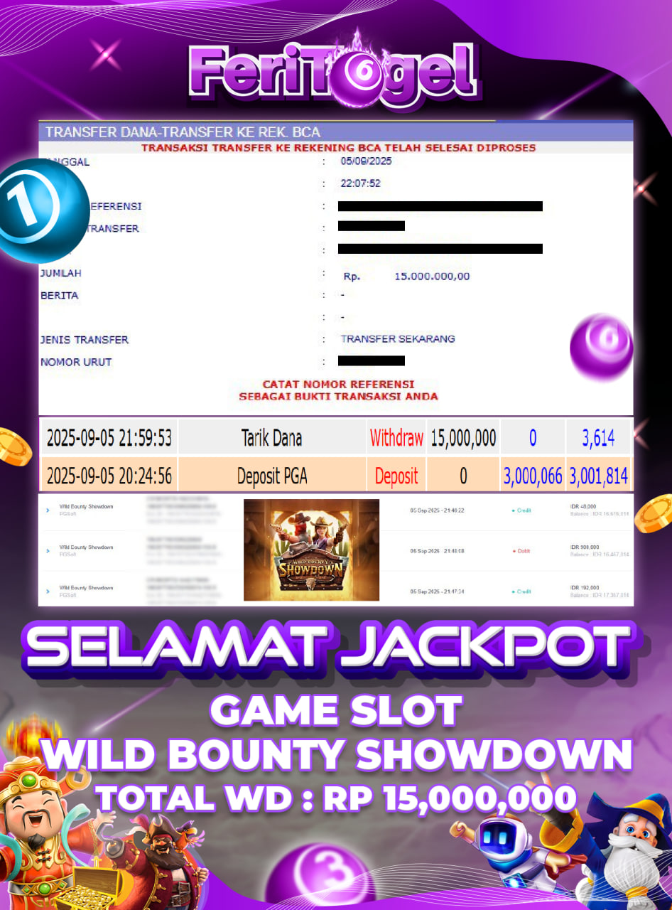 BUKTI JP FERITOGEL 05 SEPTEMBER 2025