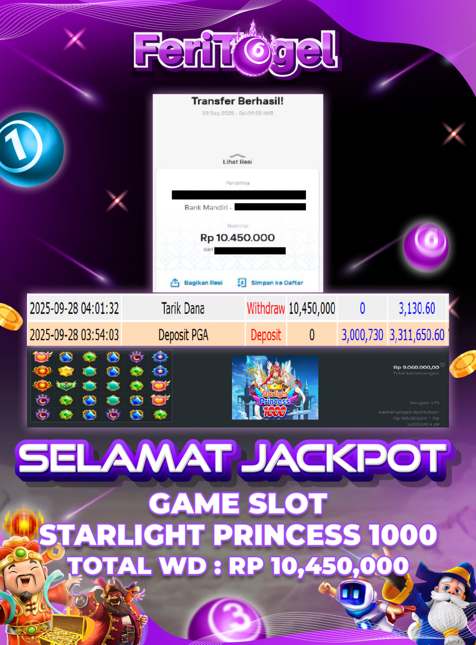 BUKTI JP FERITOGEL 28 SEPTEMBER 2025