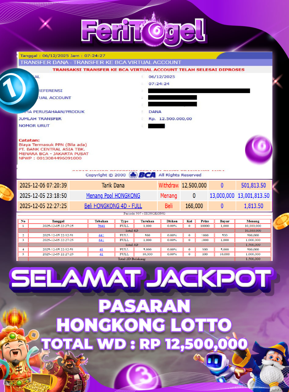 BUKTI JP FERITOGEL 06 DESEMBER 2025