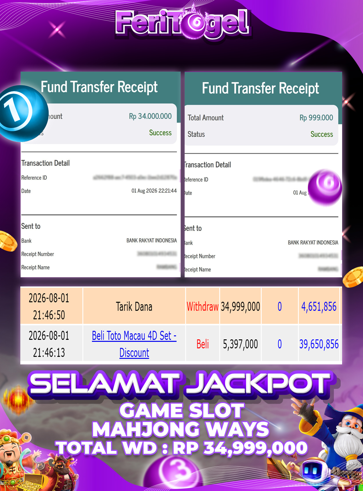 BUKTI JP FERITOGEL 1 AGUSTUS 2026
